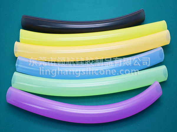 Silicone tube processing