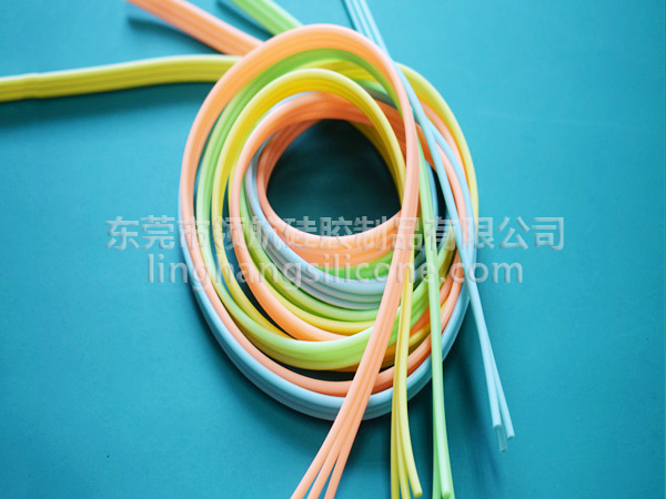 Colorful environmental protection silicone strips